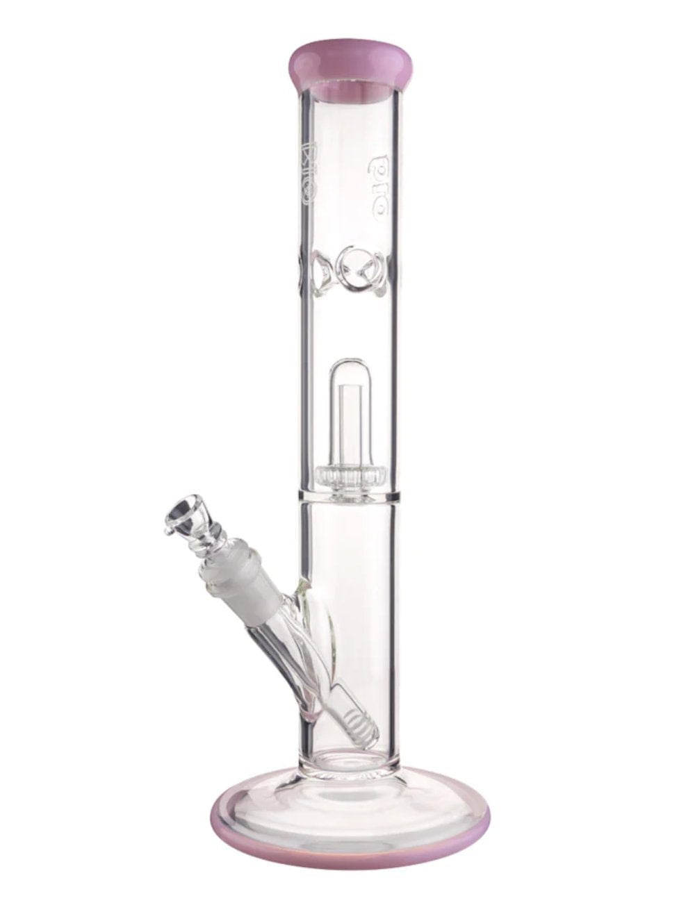 Biohazard Bong Pink 14in Bio Perc Bong