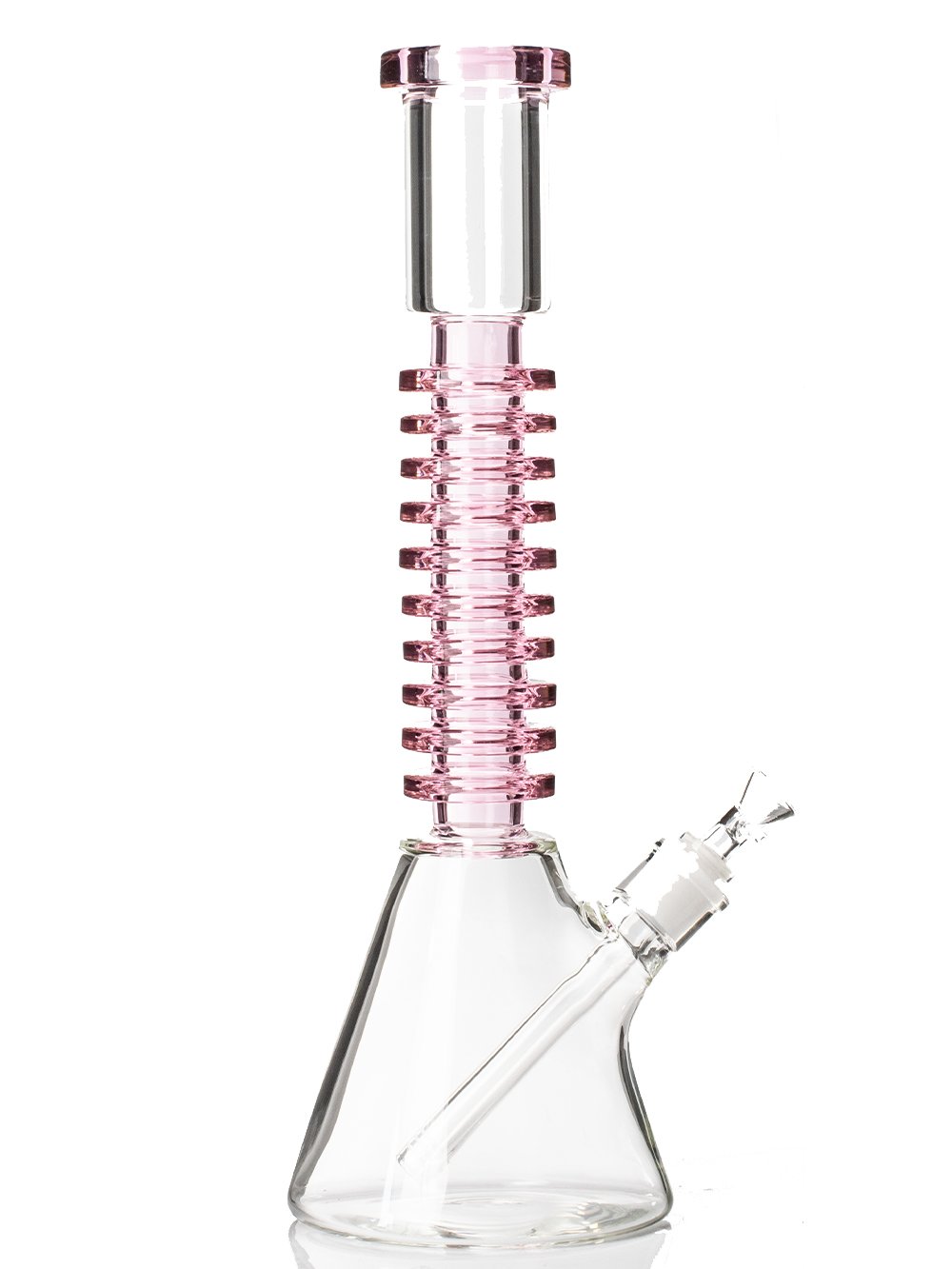 Ribbed Neck Bong Fat Buddha Glass