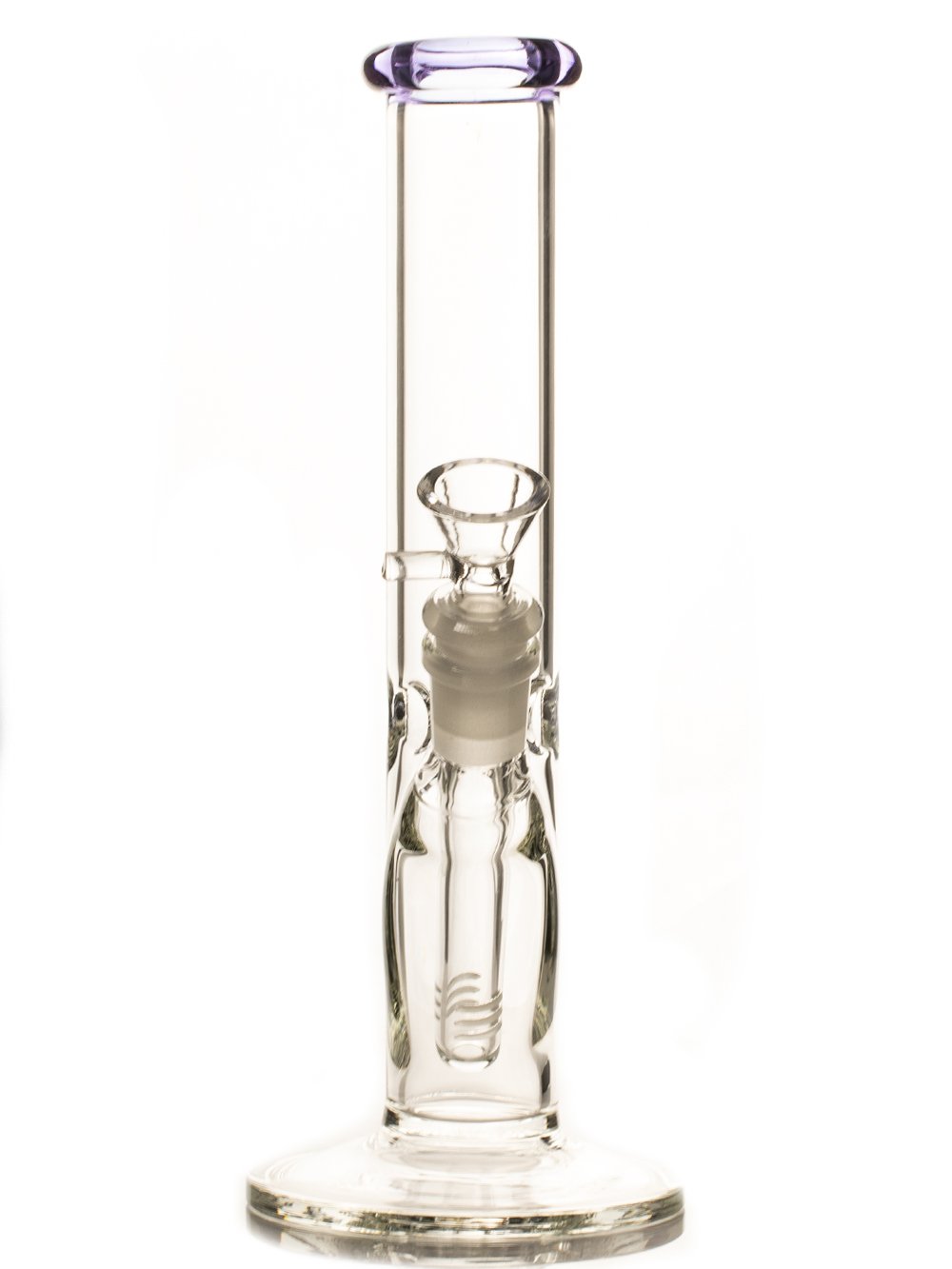 Straight Tube Bong Fat Buddha Glass