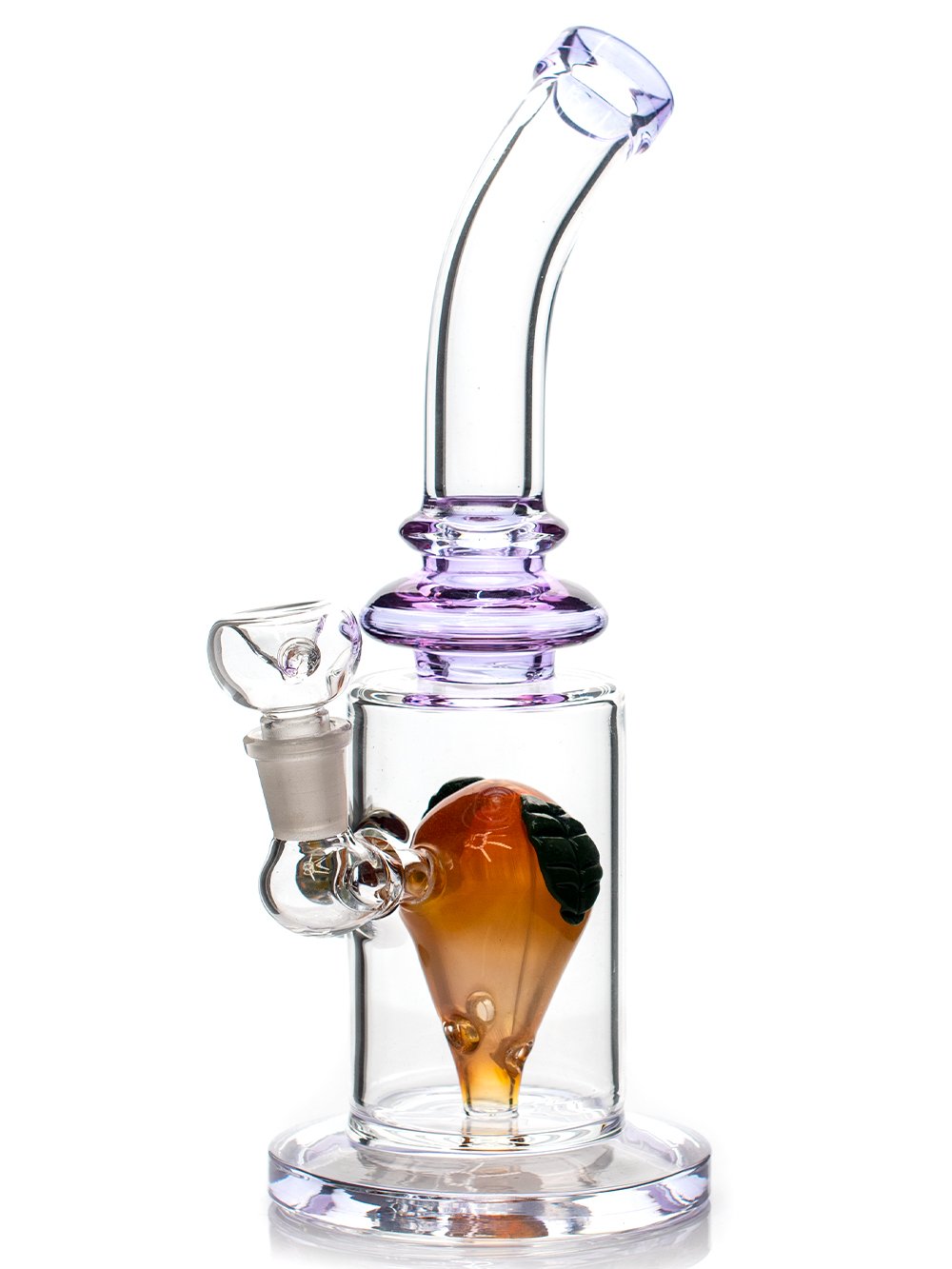 Purple 10" Sweet Peach Bong