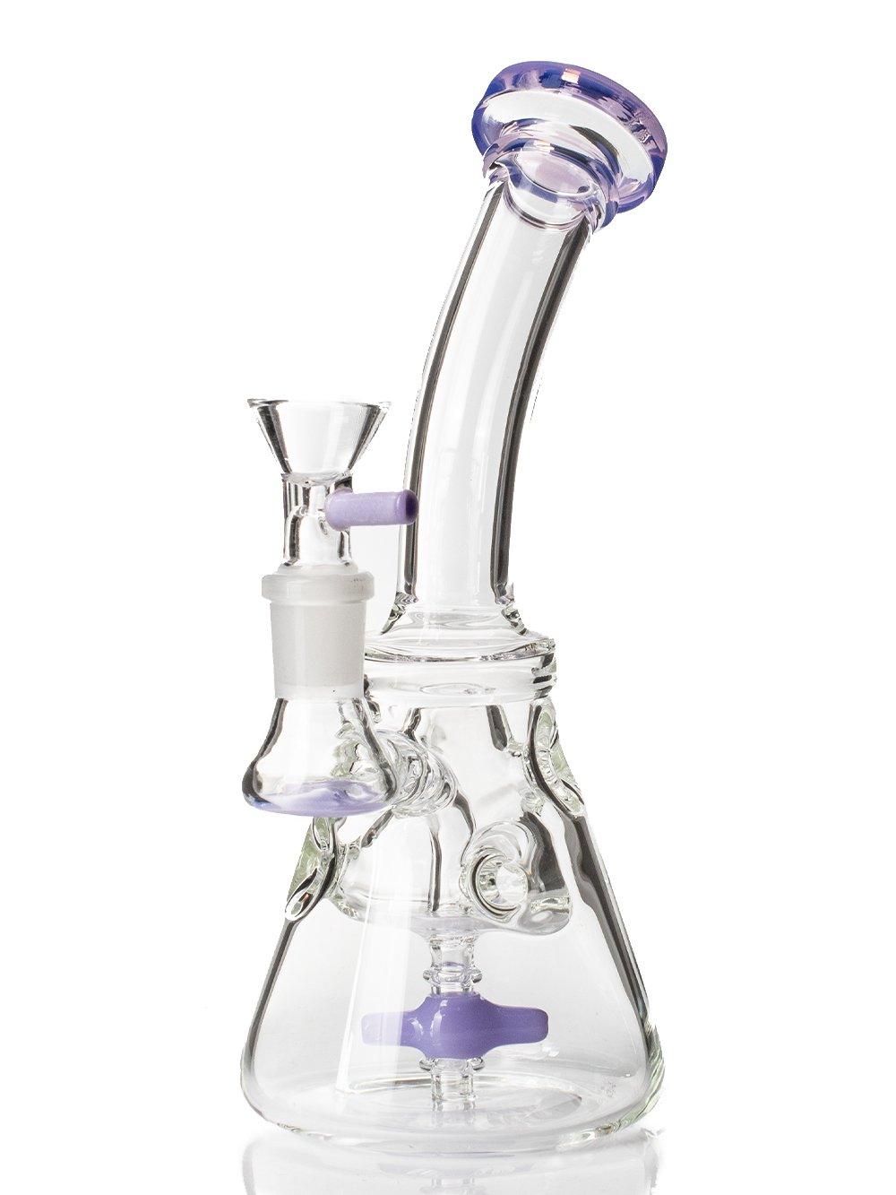 8 Lean Back Beaker Bong Fat Buddha Glass