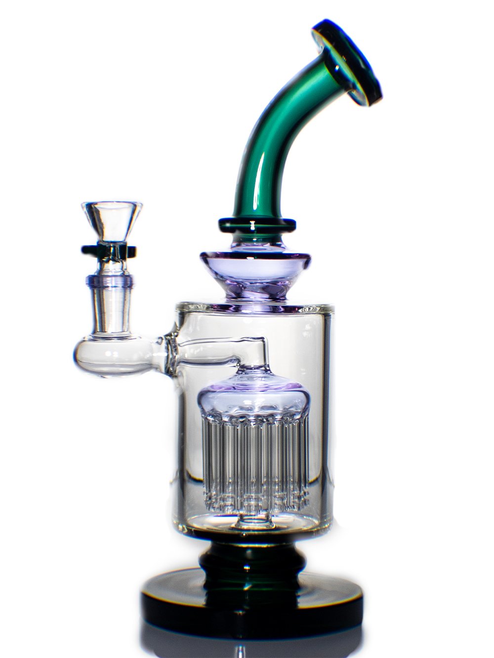Lean Back Tree Perc Bong Fat Buddha Glass
