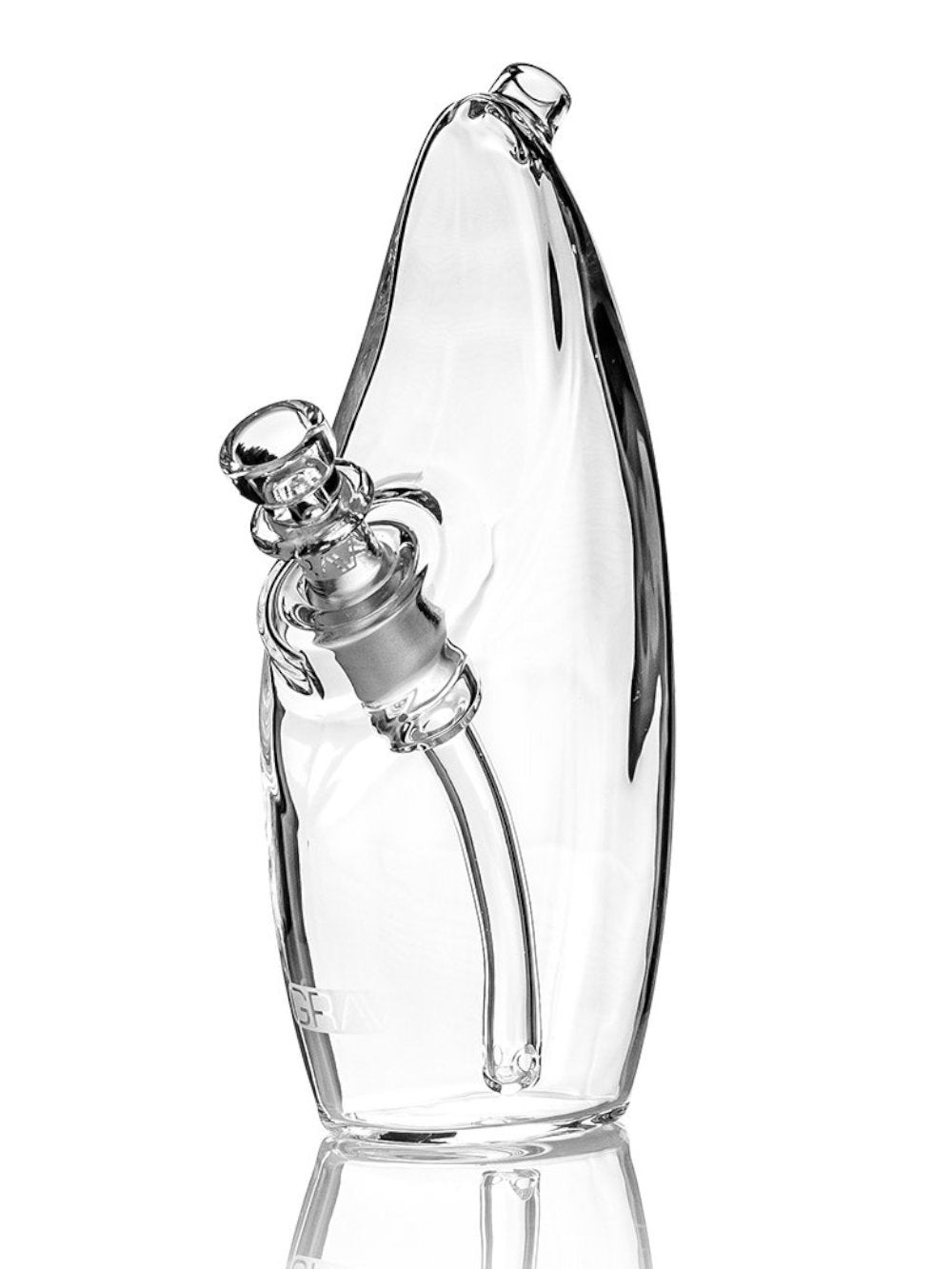 Rain Bubbler Grav Fat Buddha Glass