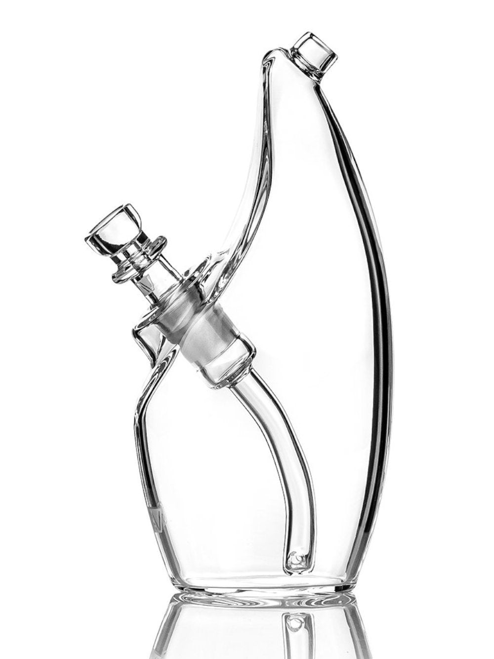 Rain Bubbler Grav Fat Buddha Glass