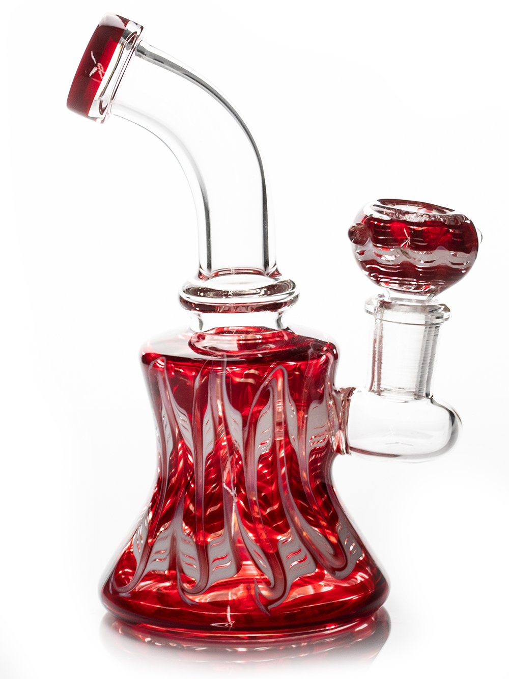 Wrap Rake Bong Fat Buddha Glass