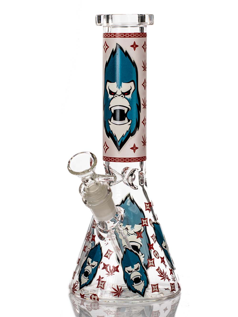 Green Gorilla Fat Buddha Glass