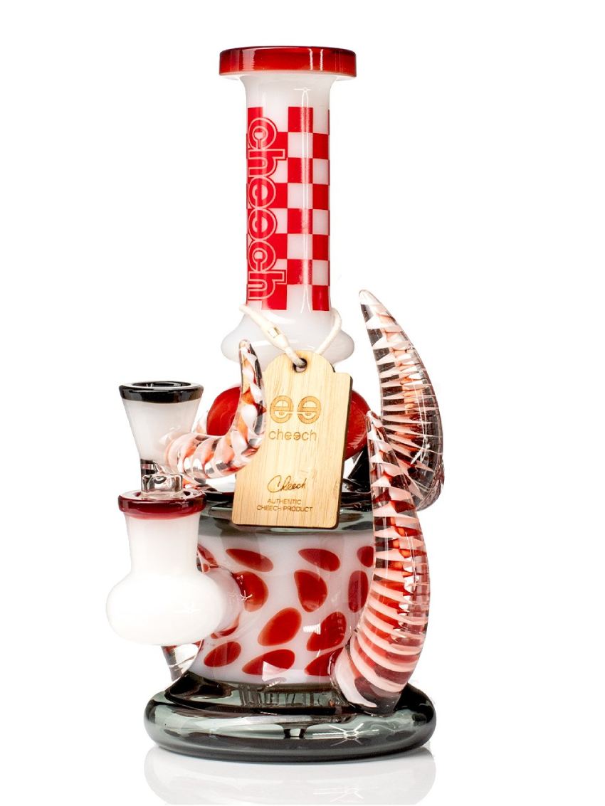 Cheech Bong Red Horned Cheech Bong