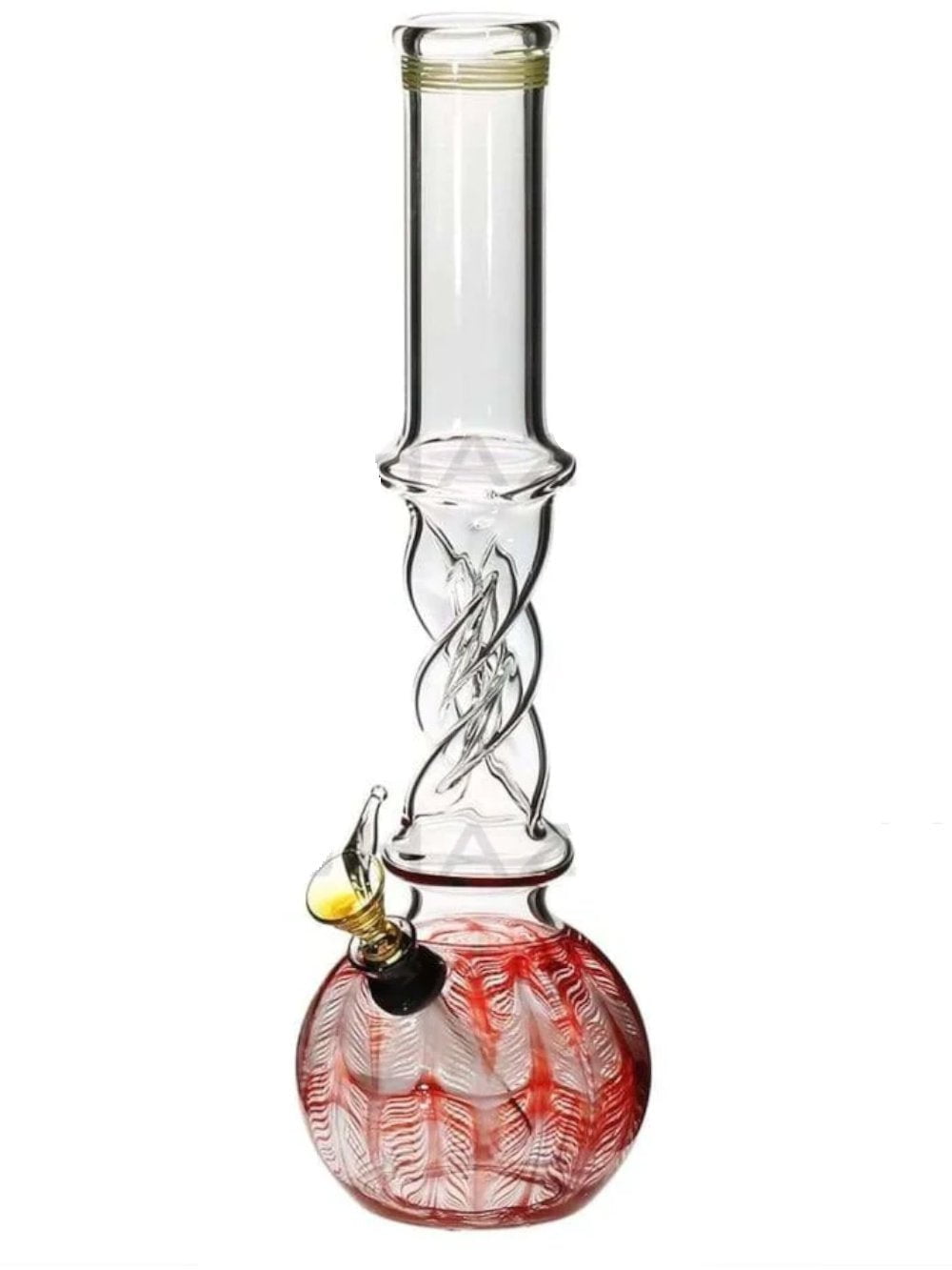 Biohazard Bong Red Twist Bong