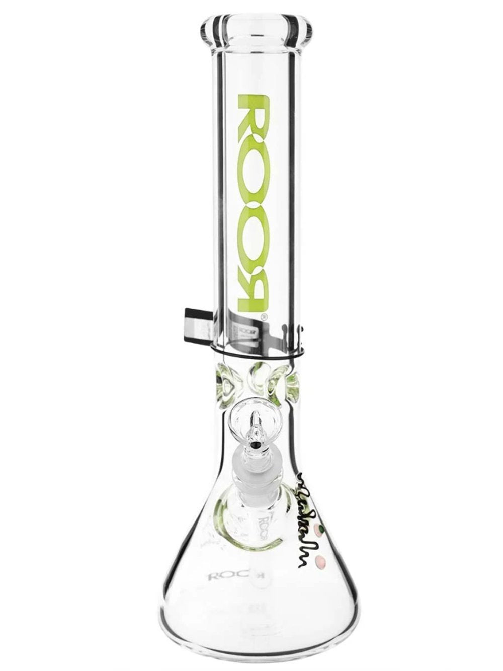 14in 50mm X 7mm Beaker Bong Fat Buddha Glass