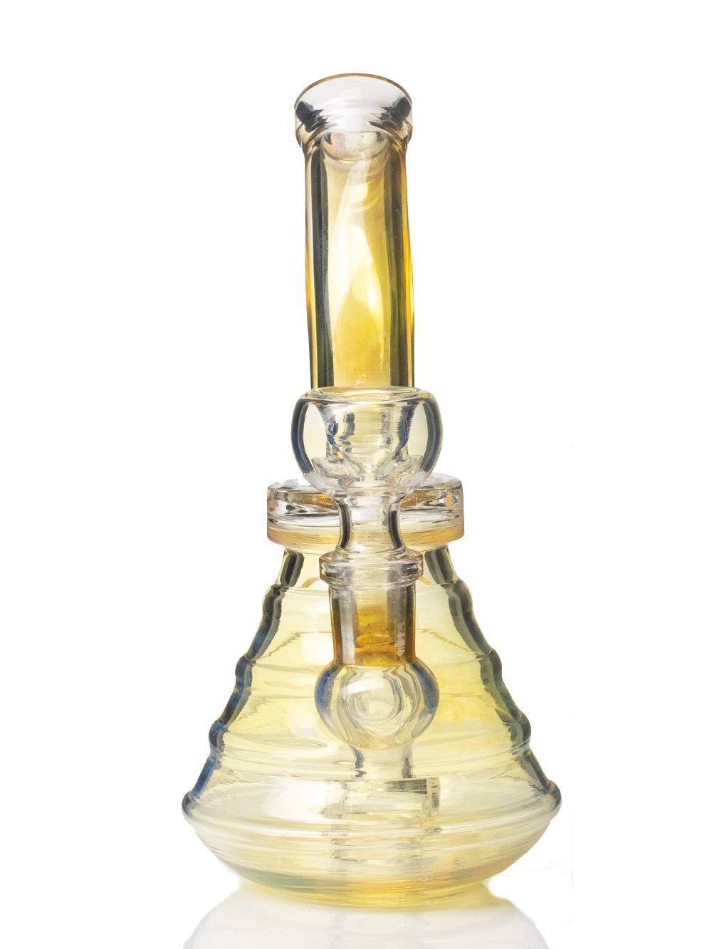 Silver Fumed Mini Bong