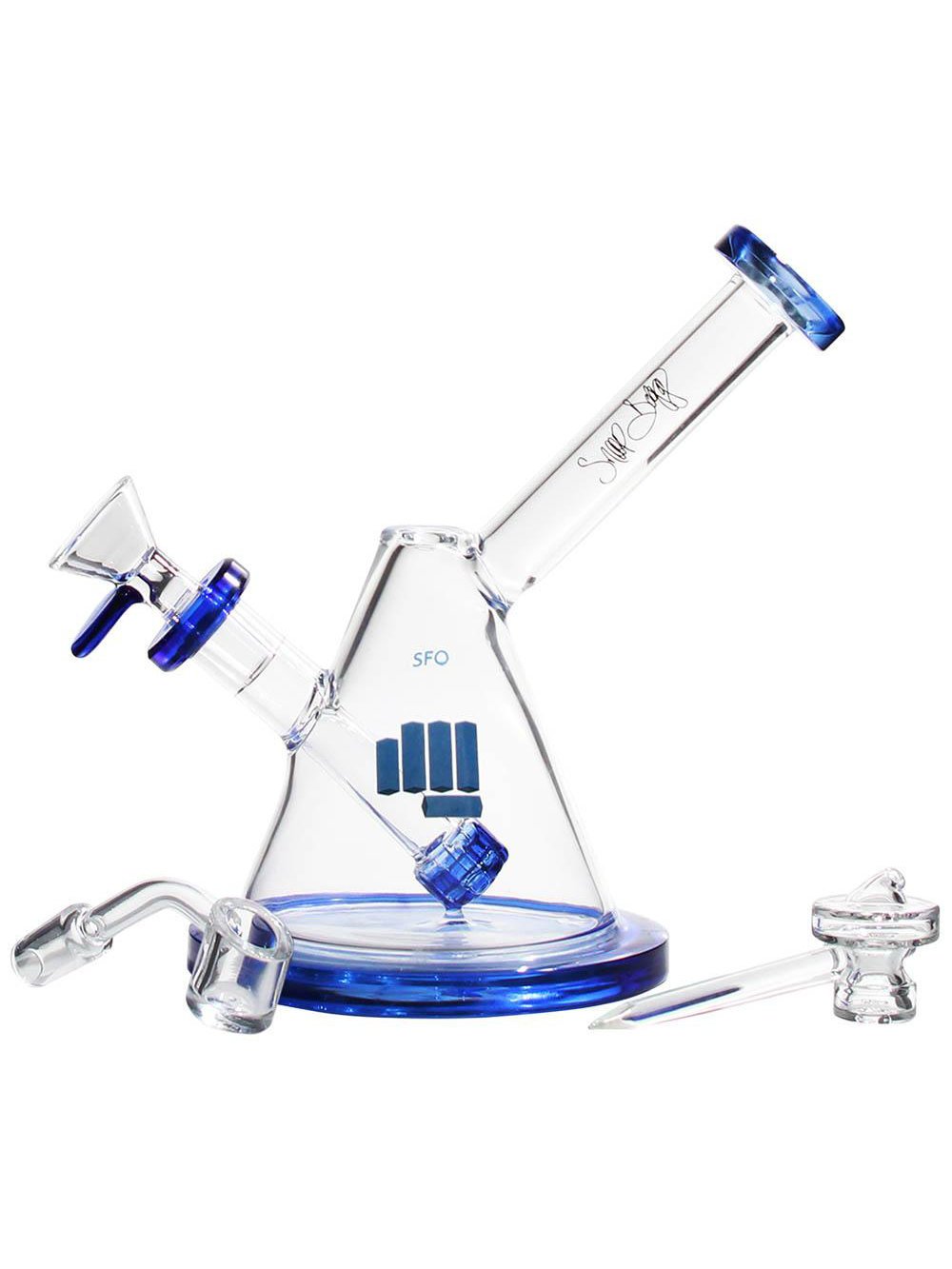 Snoop Dogg Pounds SFO Bong / Rig Fat Buddha Glass