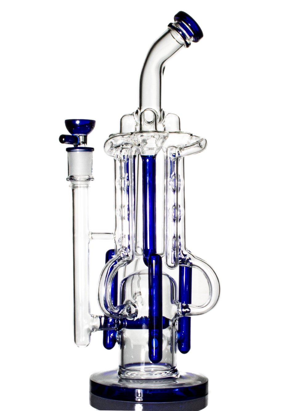 Space Station Recycler Bong Fat Buddha Glass