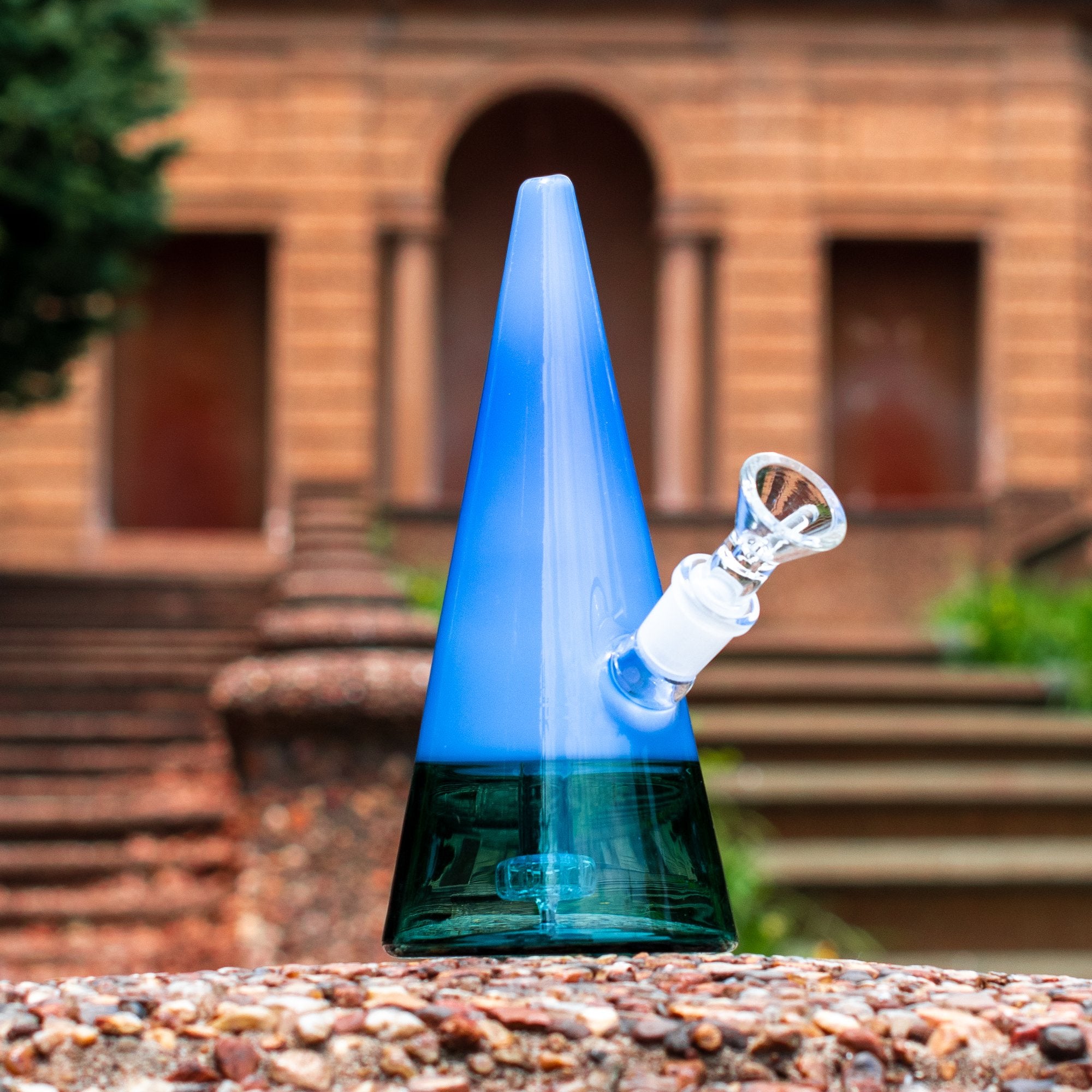 Steeple Bong Fat Budhha Glass