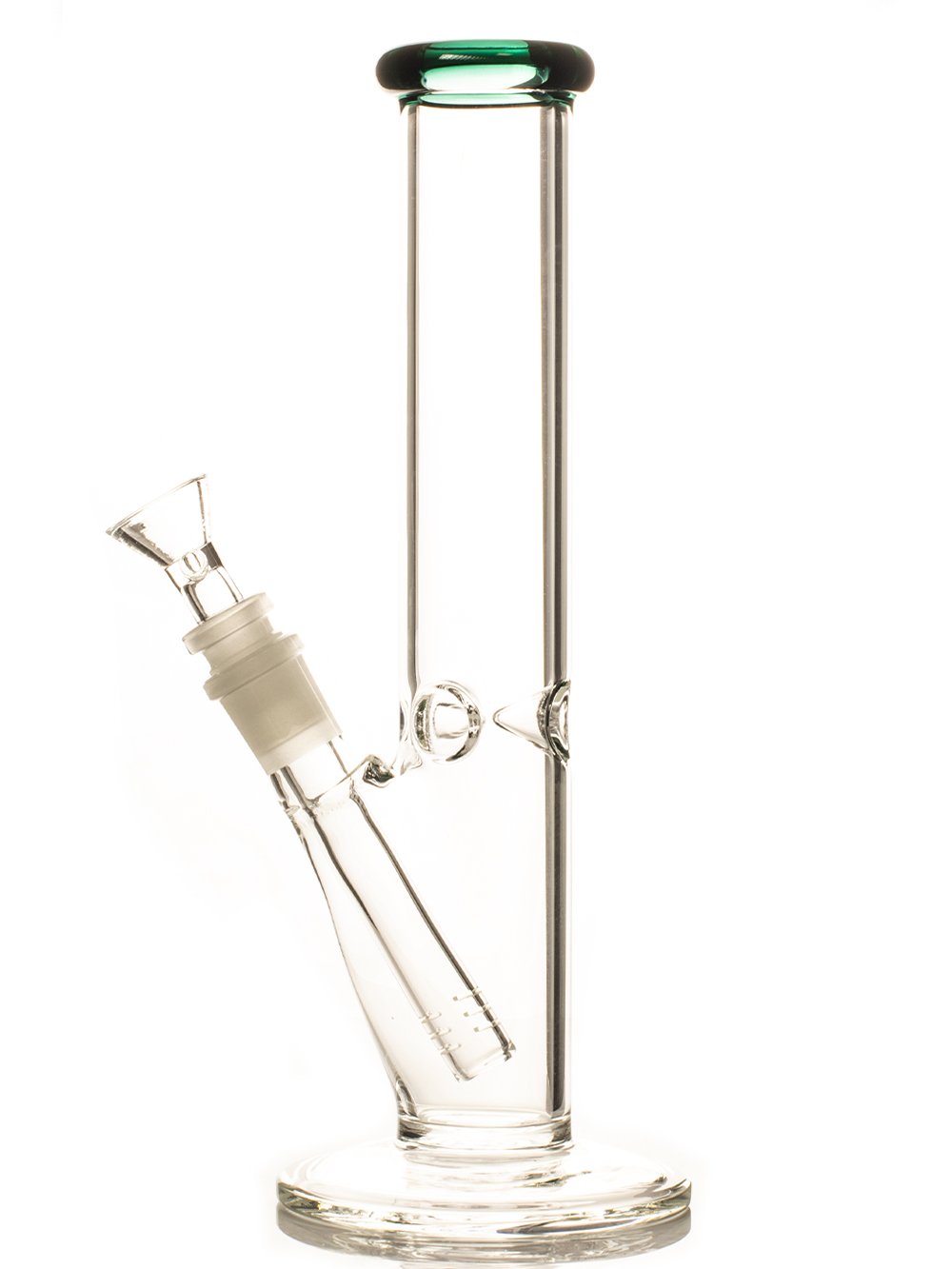 Straight Tube Bong Fat Buddha Glass