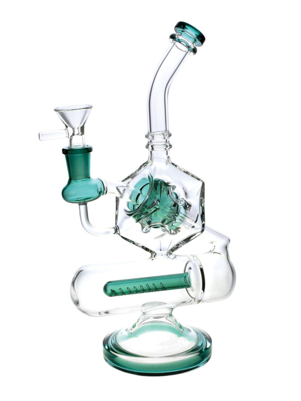 Pandora Inline Bong Fat Buddha Glass