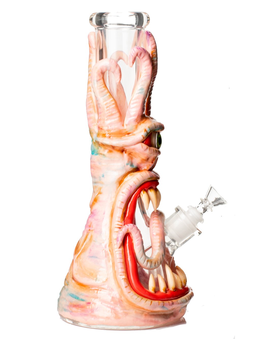 Tentacle Head Bong Fat Buddha Glass