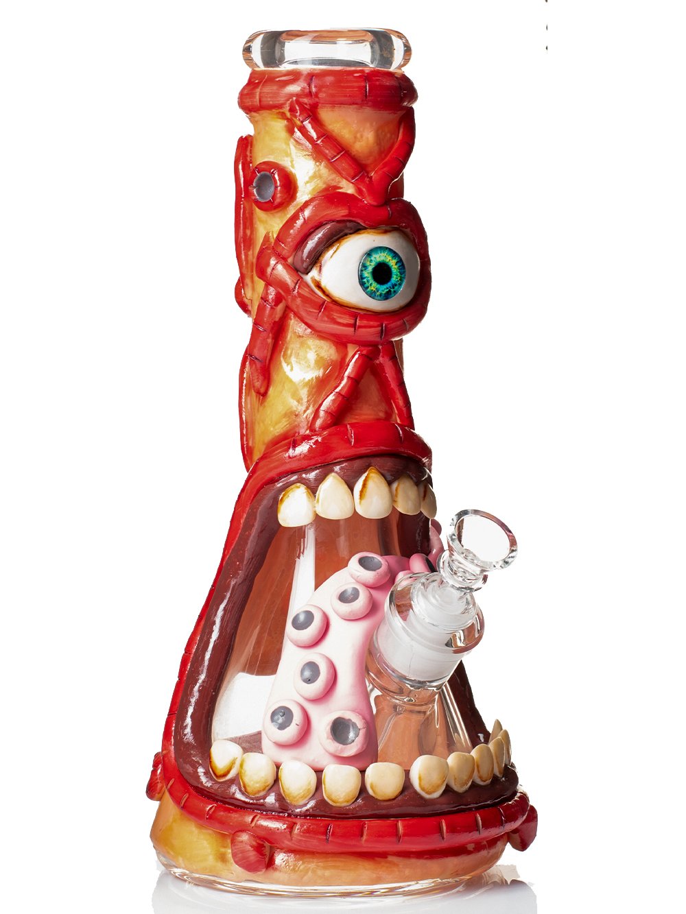 Tentacle Tongue Bong Fat Buddha Glass