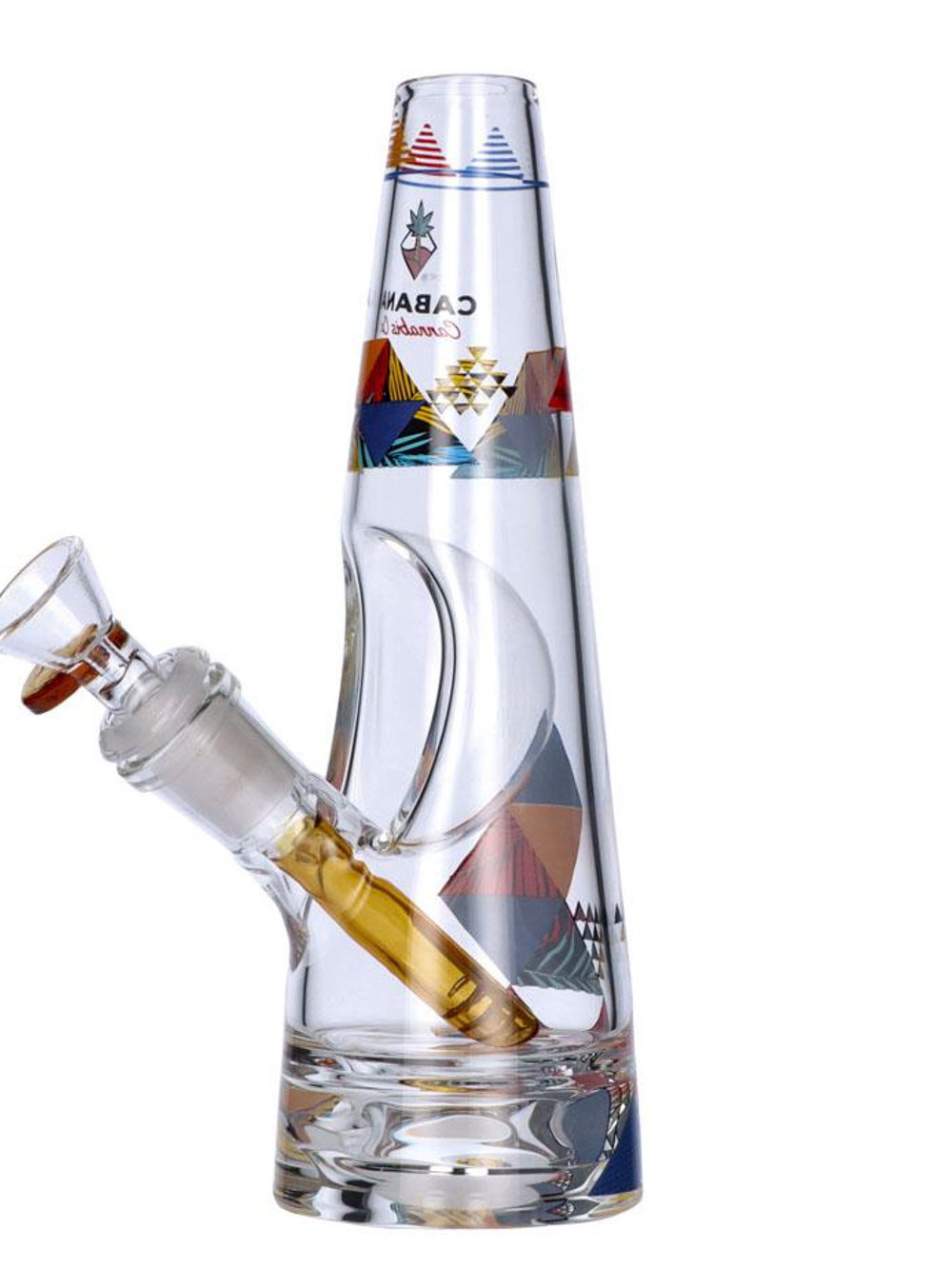 Amber The Sunset Bong Fat Buddha Glass