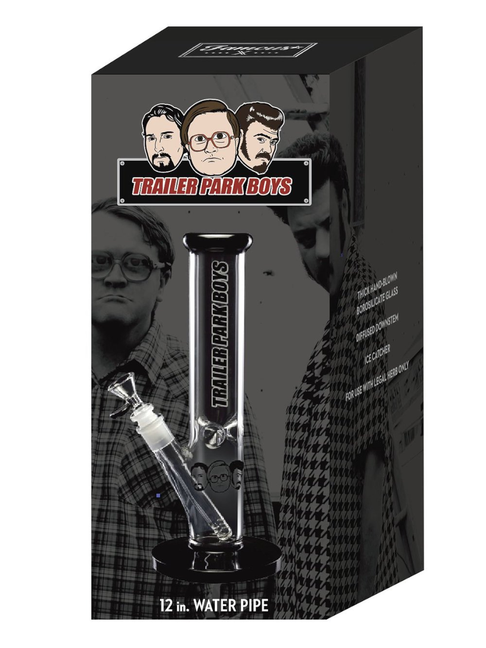 Trailer Park Boys Bong Fat Buddha Glass