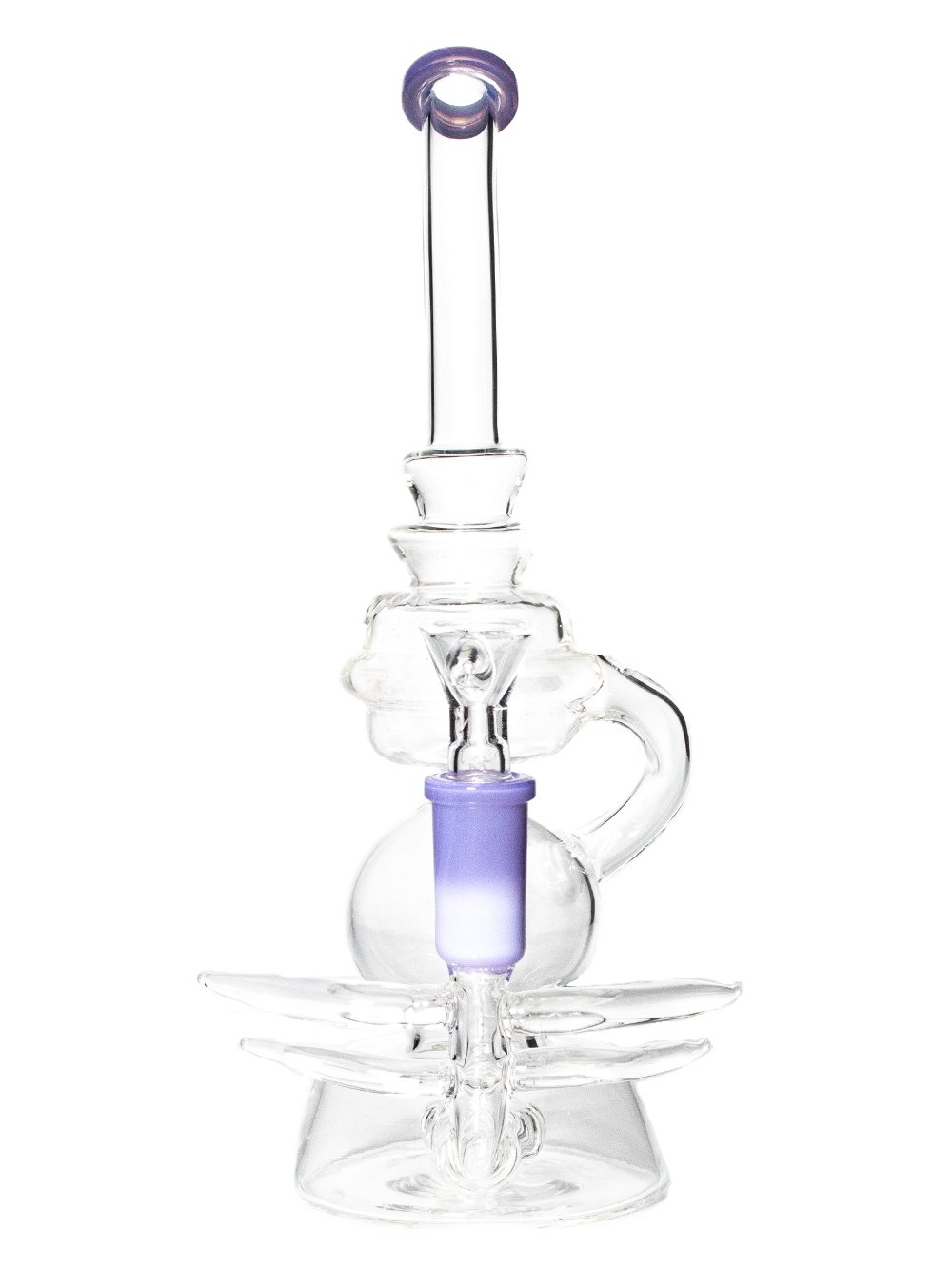 UV Spike Recycler Bong