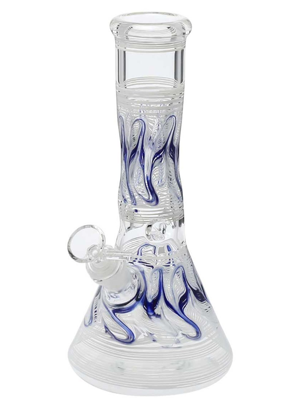 Full Rake Bong Biohazard Fat Buddha Glass