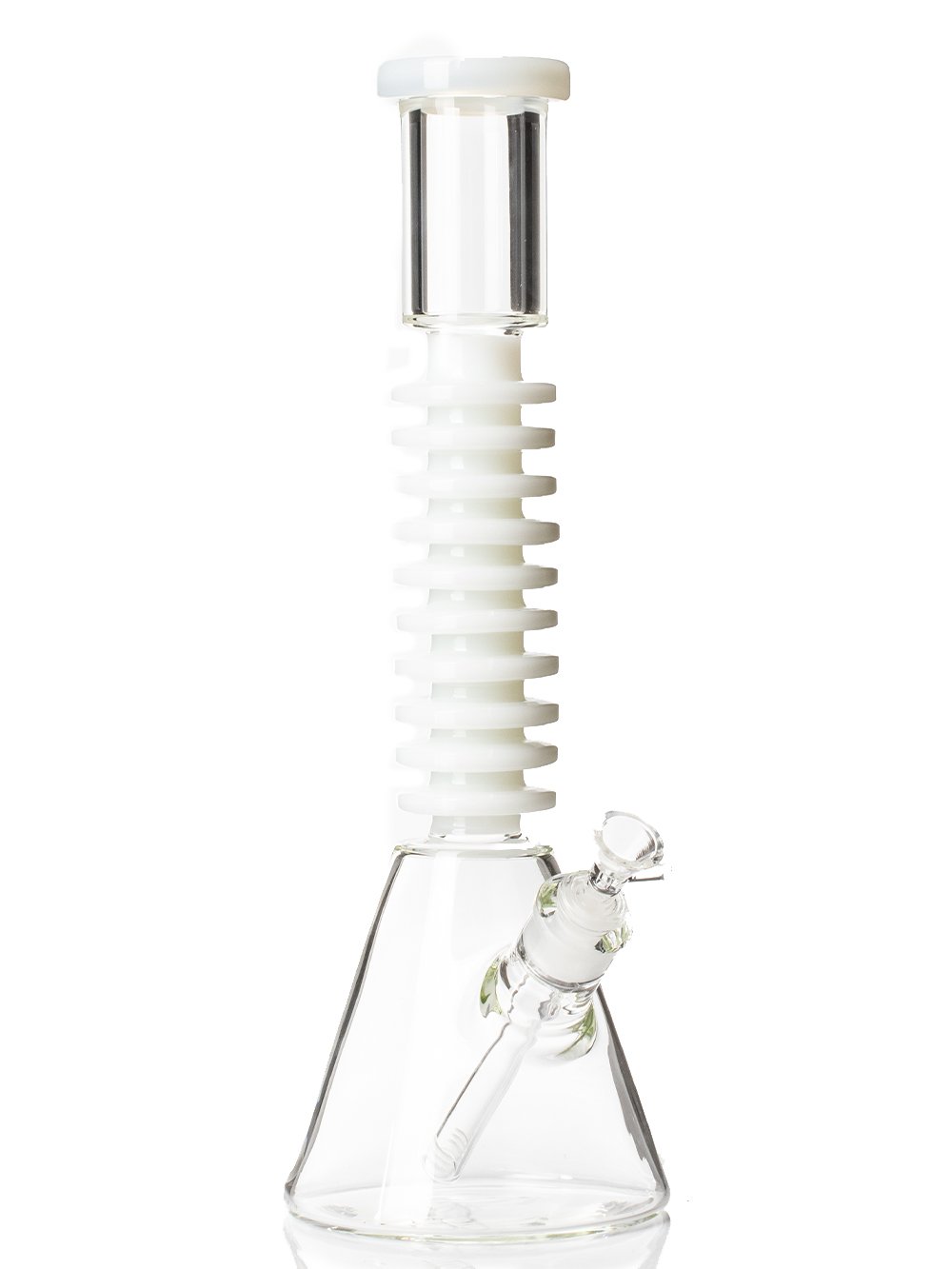 Ribbed Neck Bong Fat Buddha Glass