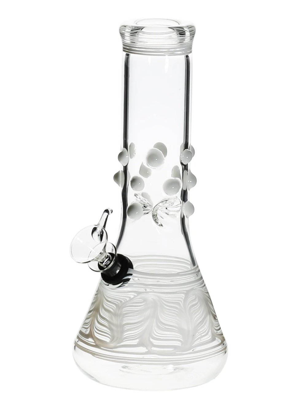 Blue Wrap Rake W Marble Bong Fat Buddha Glass