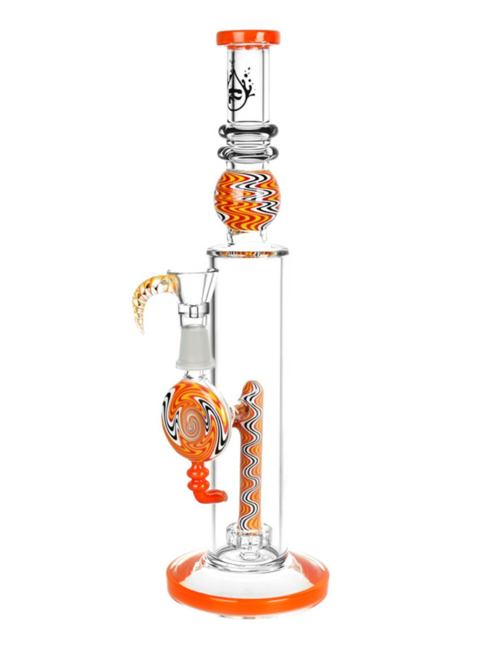 Wig Wag Straight Bong Fat Buddha Glass