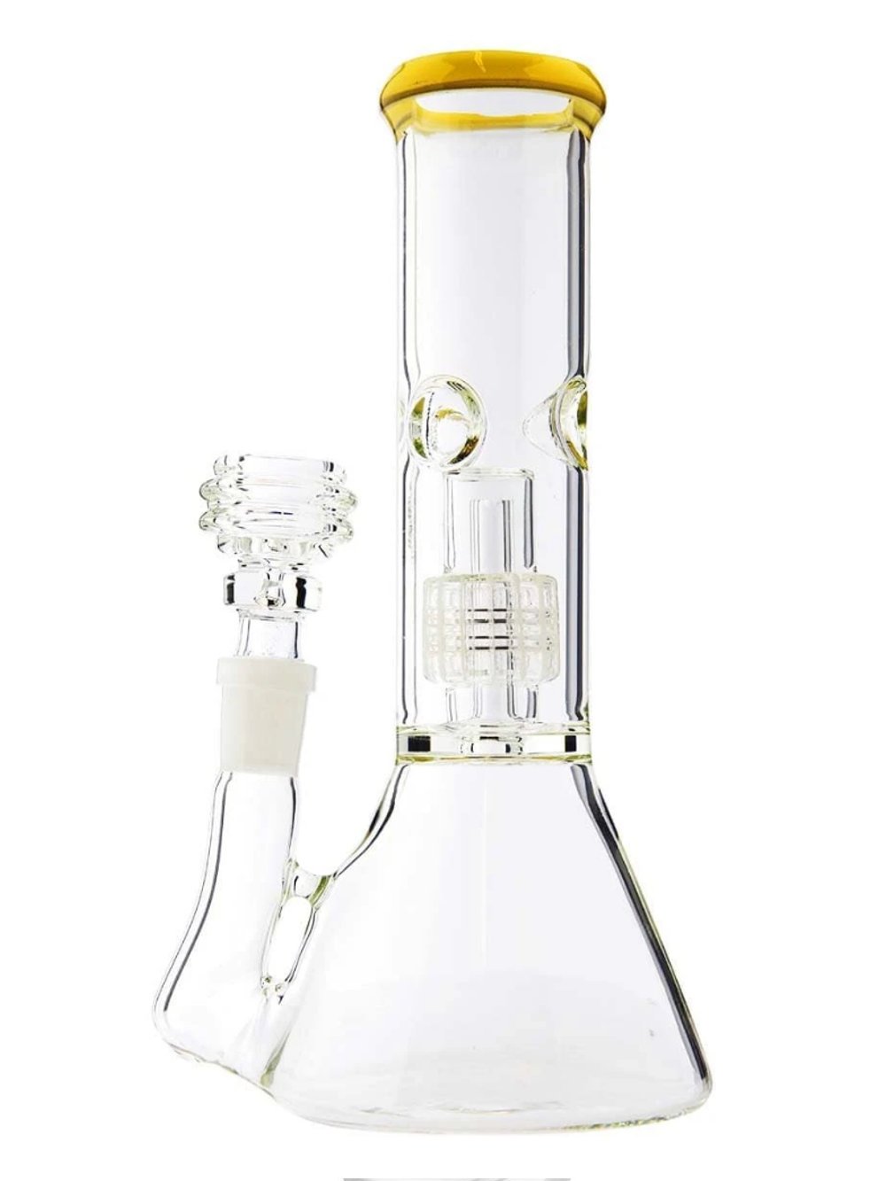 Stemless Beaker Bong Fat Buddha Glass