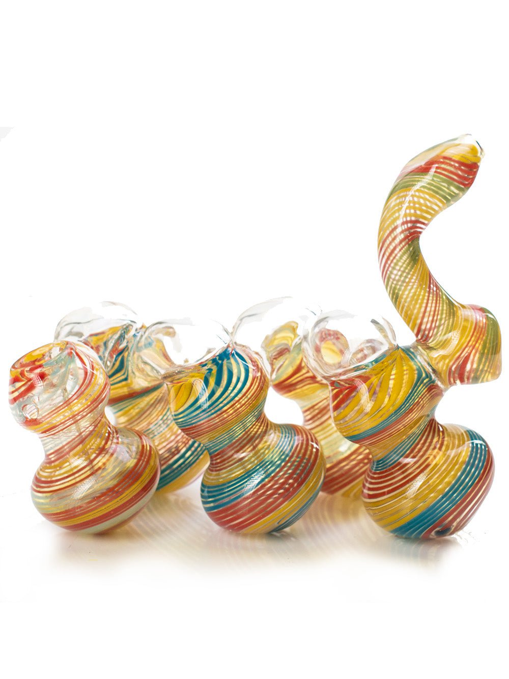 Fat Buddha Glass Bubbler 5 Chamber Bubbler Pipe