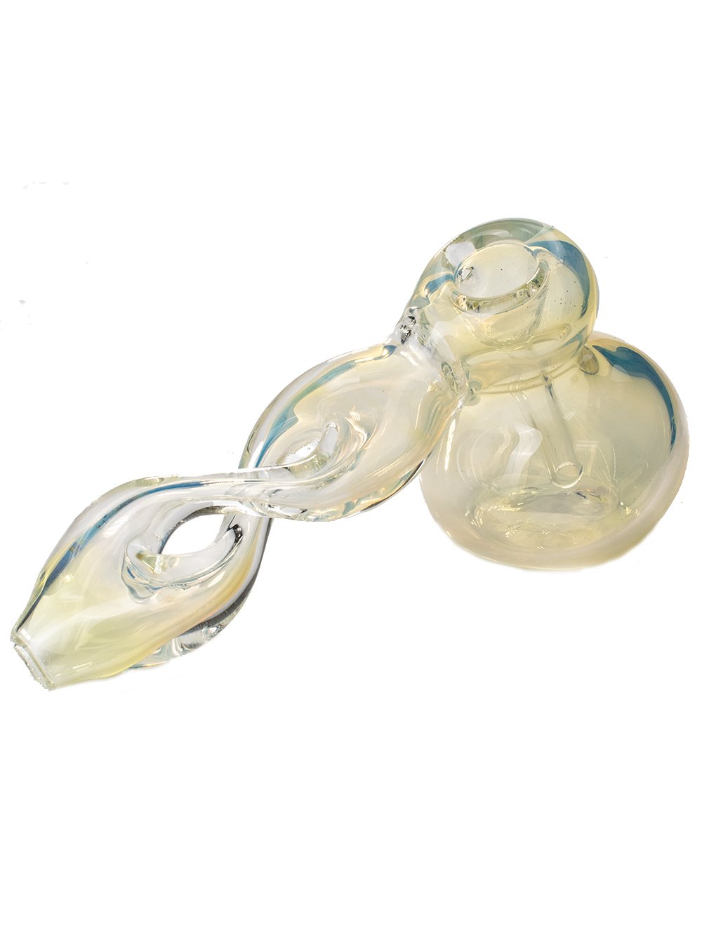Color Channing Twist Bubbler Fat Buddha Glass