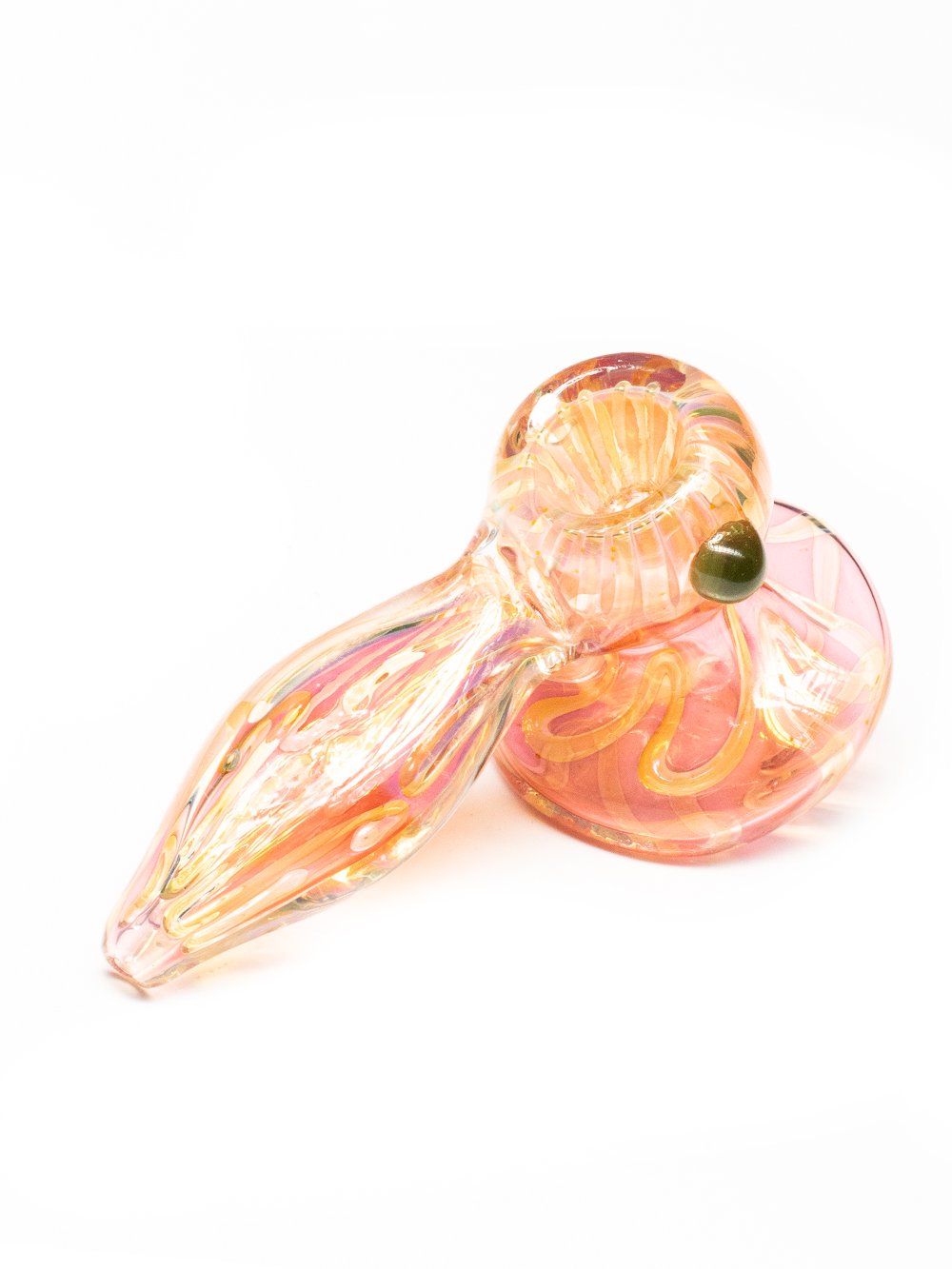 Golden Hammer Bubbler Fat Buddha Glass