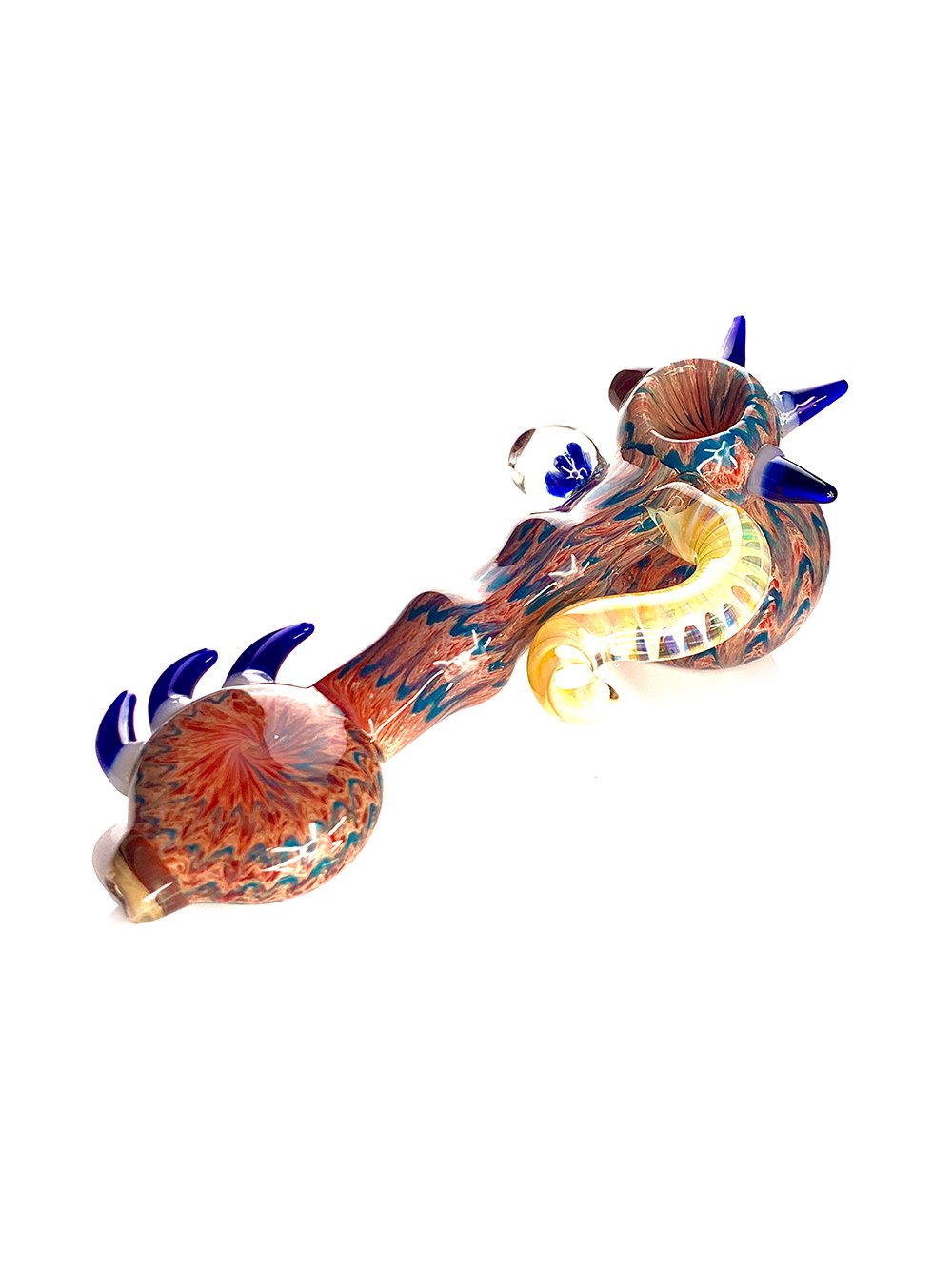 Horny RoseHorny Rose Hammer Bubbler Fat Buddha Glass Hammer Bubbler Fat Buddha Glass