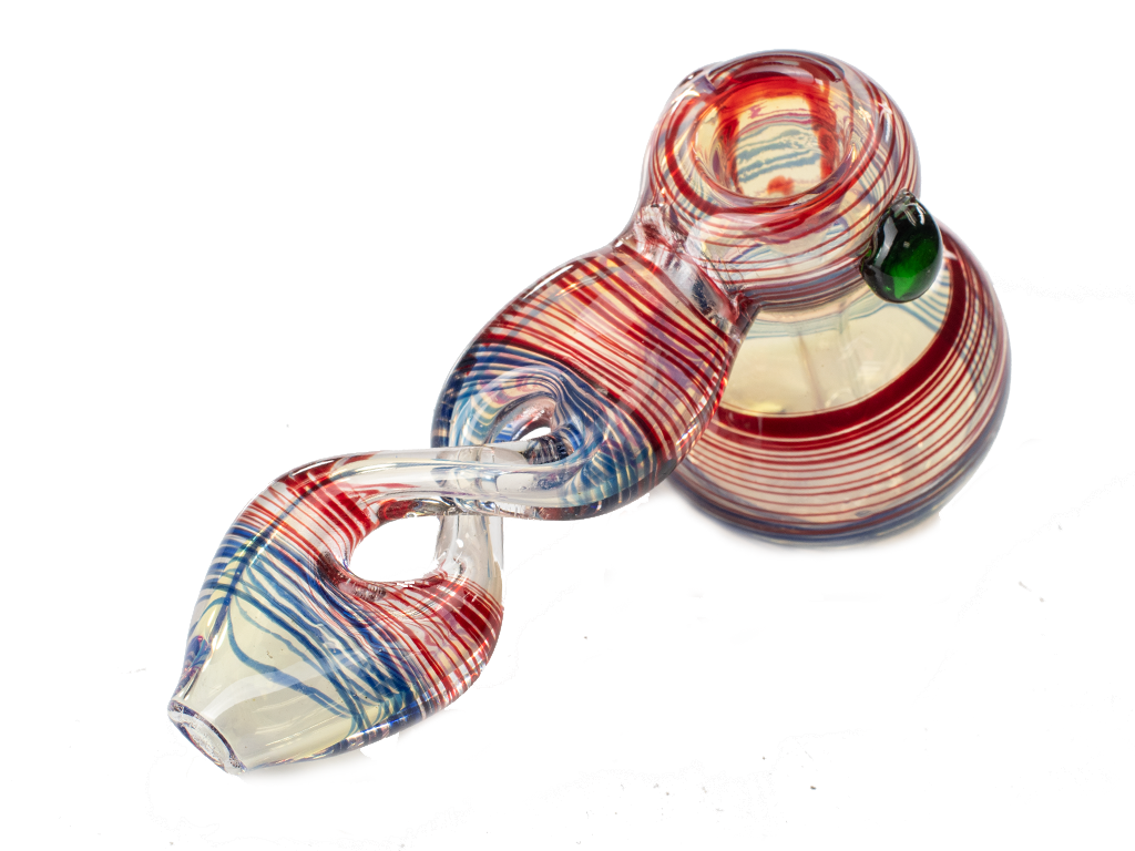 Twisted Body Bubbler Fat Buddha Glass