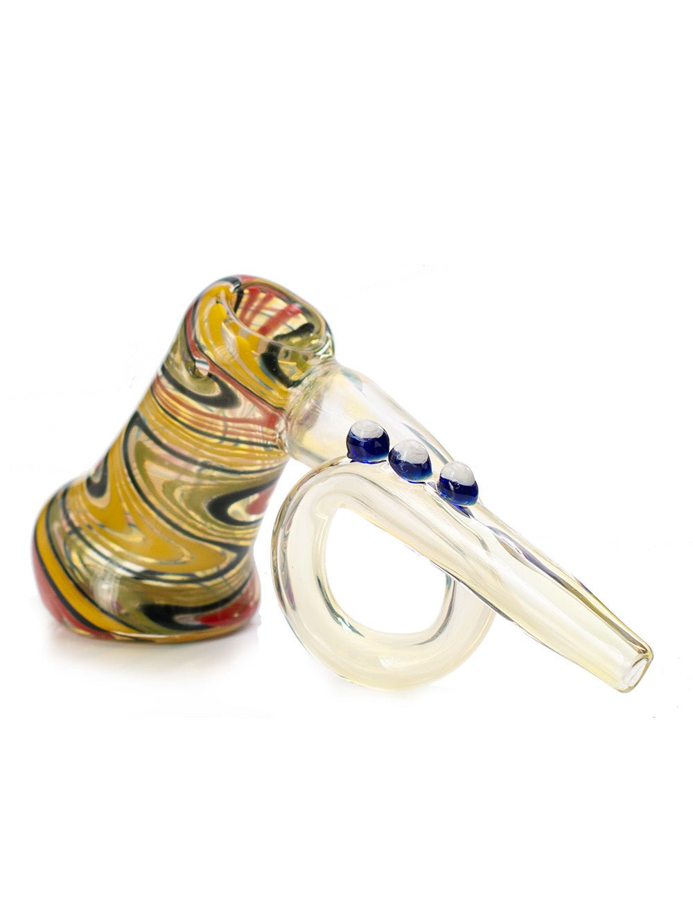 Fat Buddha Glass Bubbler Twisted Hammer Bubbler