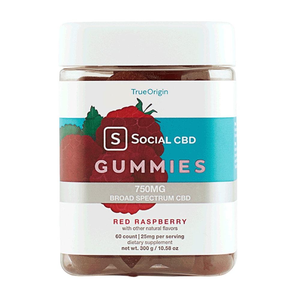CBD Gummies Raspberry Social CBD