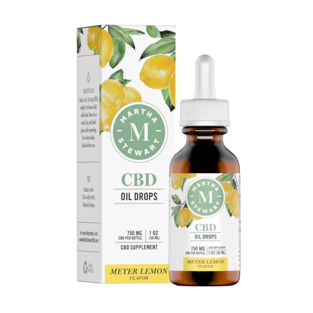 Martha Stewart CBD CBD Oil Drops Lemon 750mg
