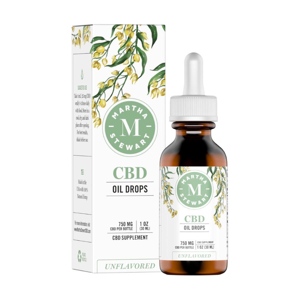 Martha Stewart CBD CBD Oil Drops Natural 750mg