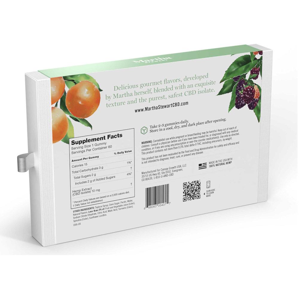 Martha Stewart CBD Gummies 15 Flavor Gift Box