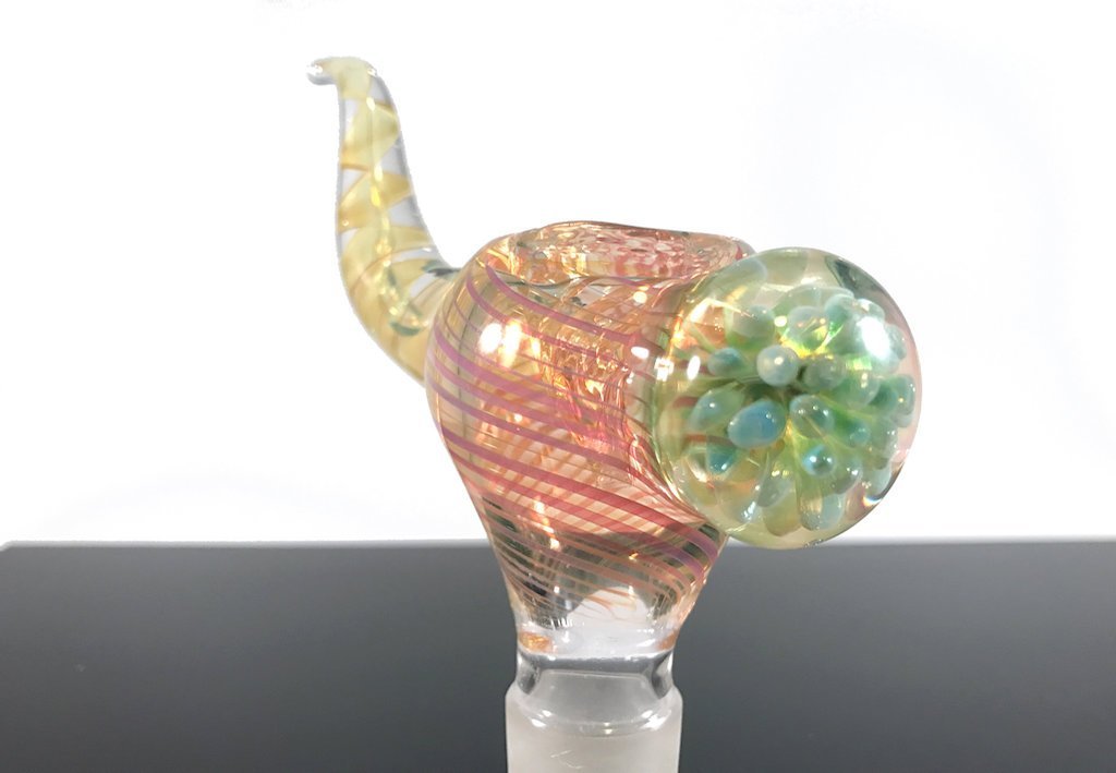 Color Changing Glass Bowl Fat Buddha Glass