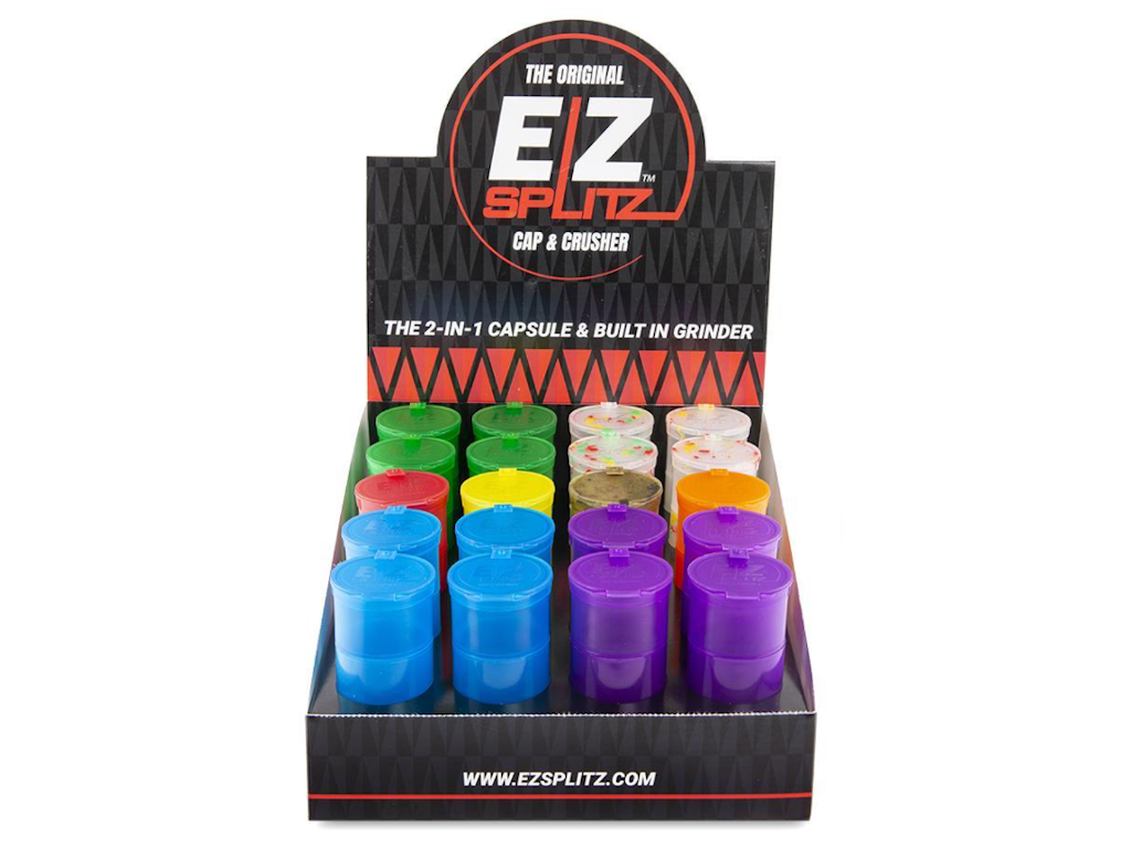 Ez SPitz Cap Crusher Grinder Fat Buddha Glass