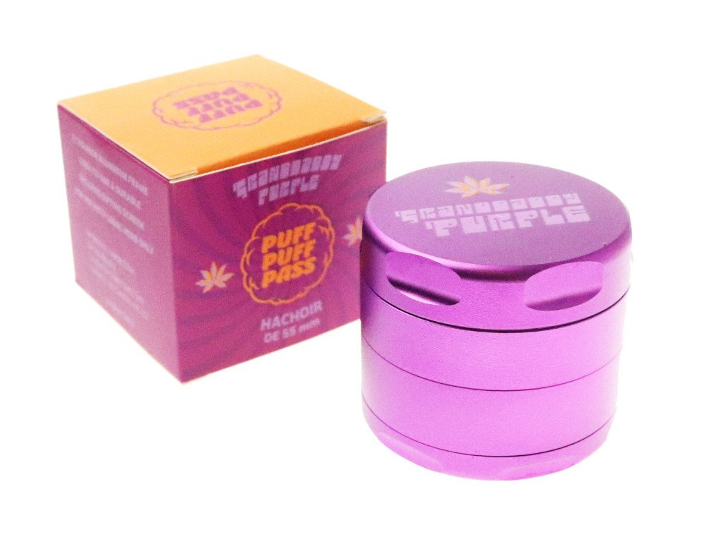 Granddaddy Purple Grinder Fat Buddha Glass