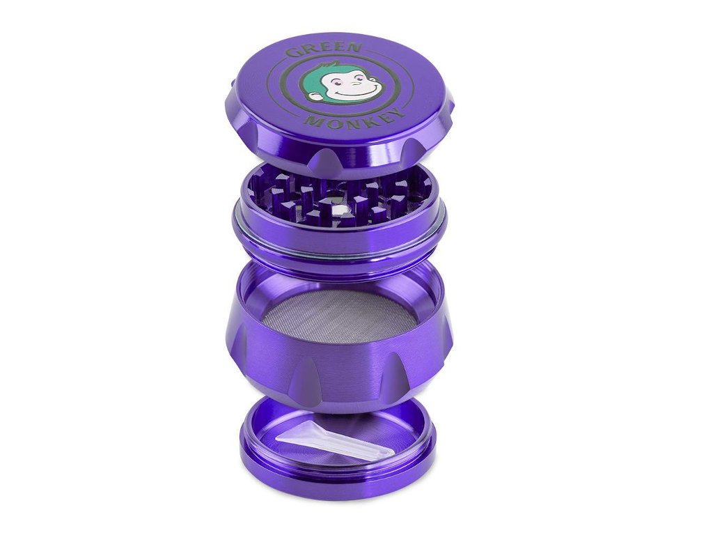 Rainbow Green Monkey Baboon Fat Buddha Glass