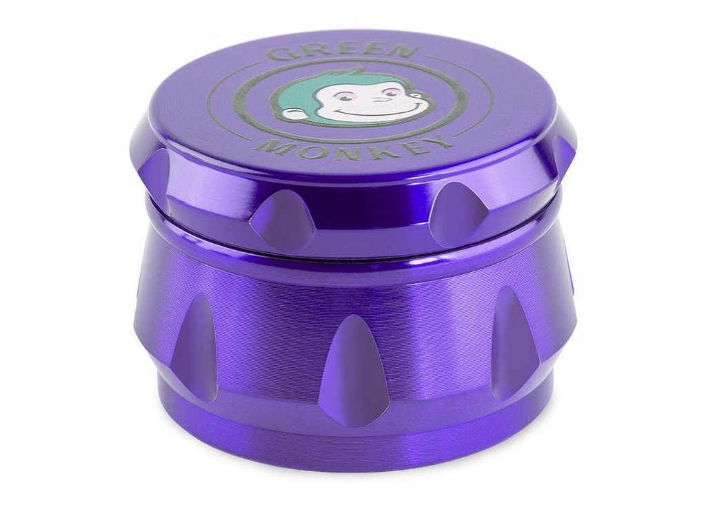 Rainbow Green Monkey Baboon Fat Buddha Glass