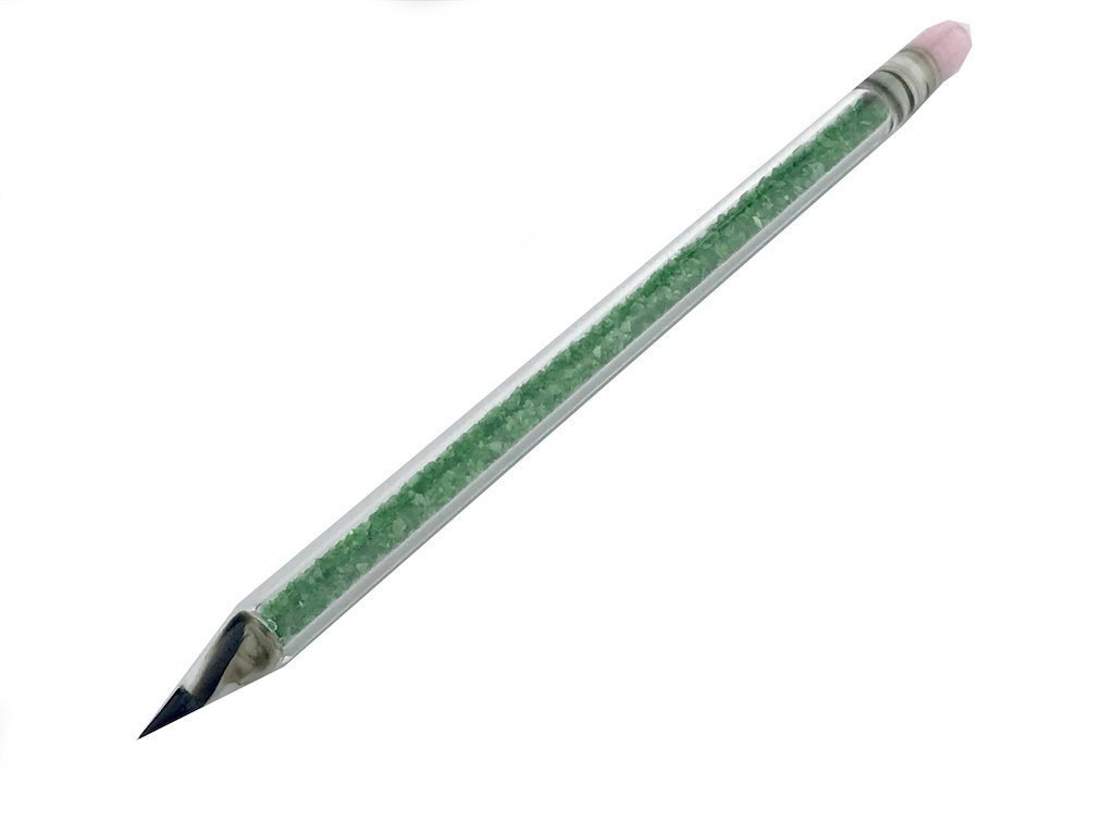 Fat Buddha Glass Green Pencil Dabber