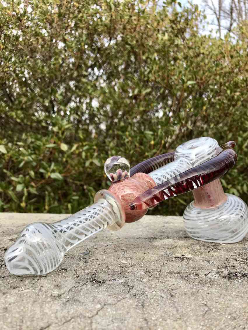 Fat Buddha Glass Horn Hammer Bubbler