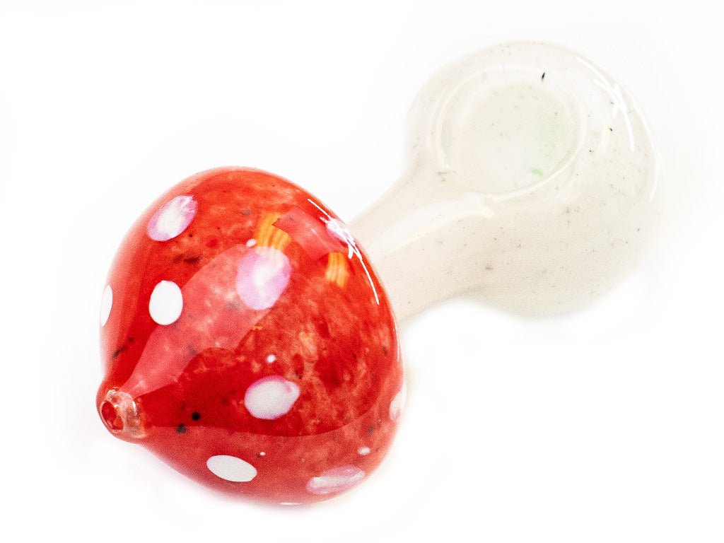 Fat Buddha Glass Mushroom Glass Pipe