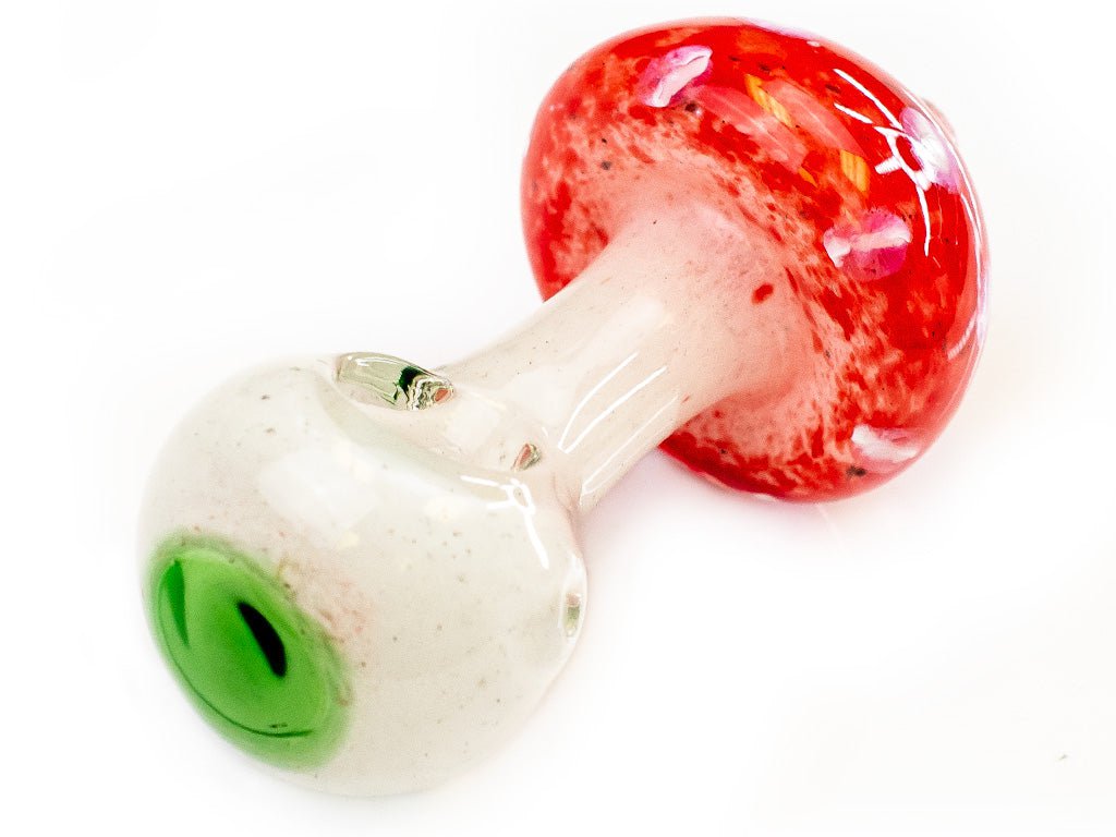 Fat Buddha Glass Mushroom Glass Pipe