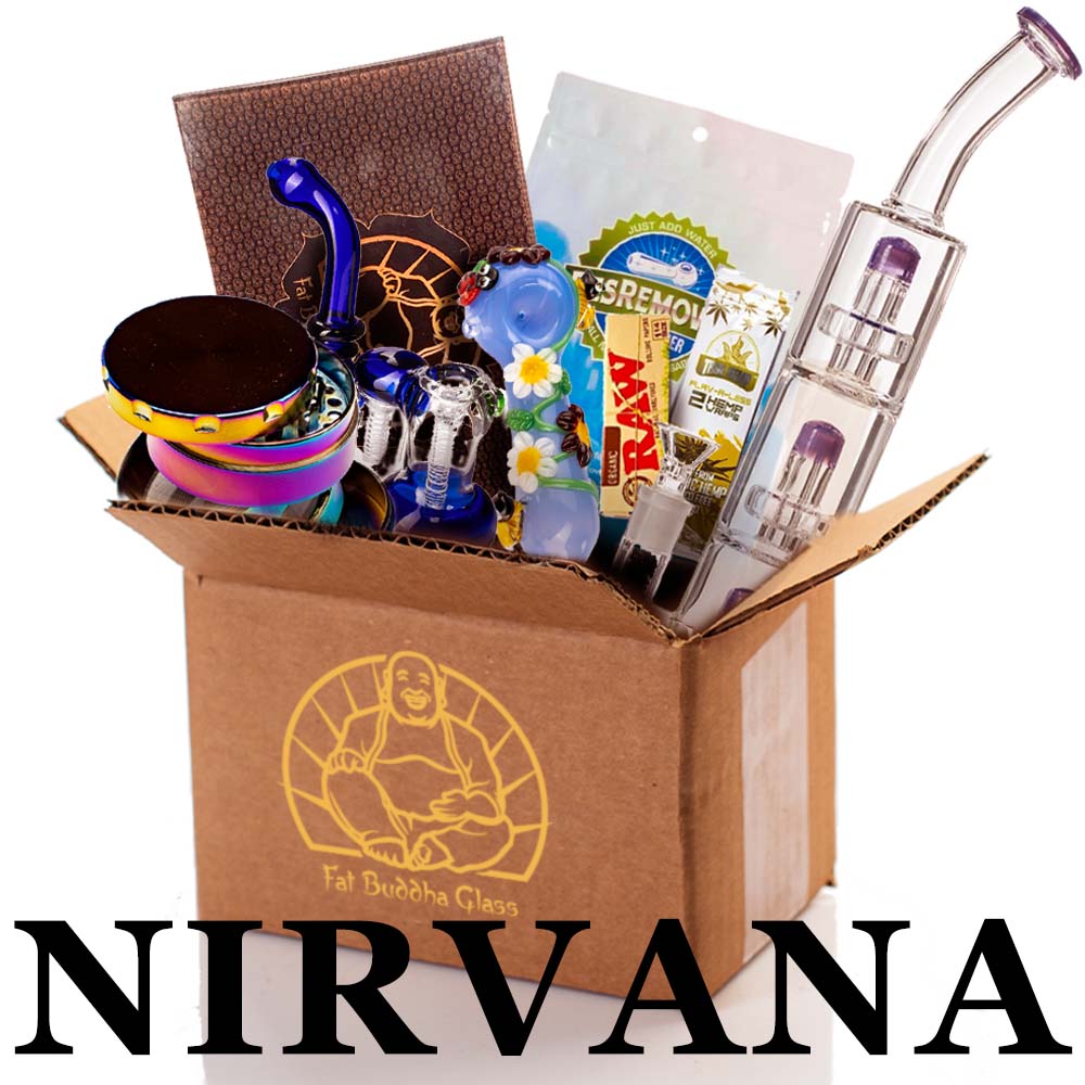 Fat Buddha Glass Nirvana Buddha Box