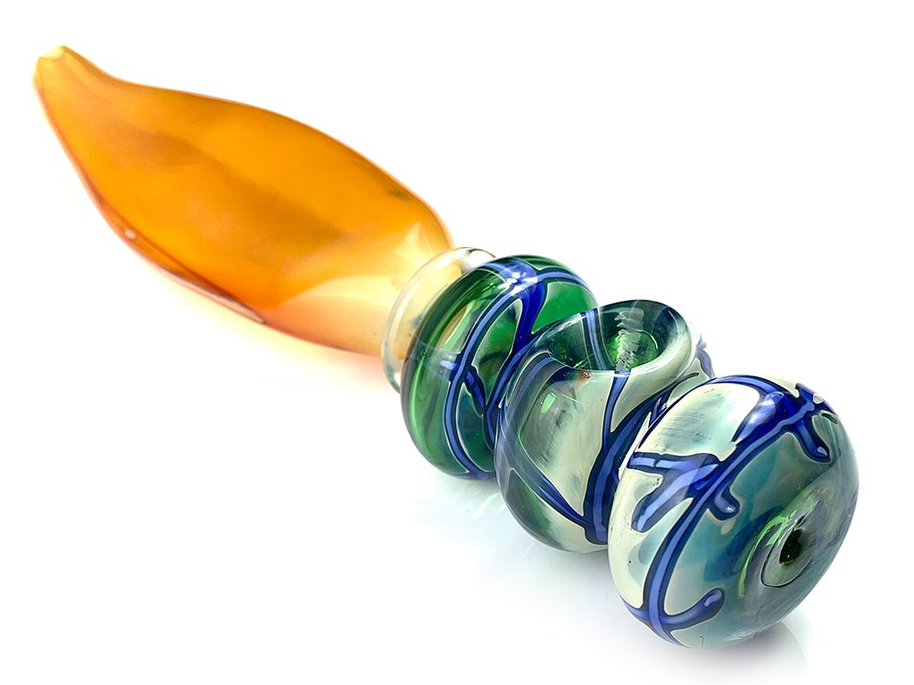 Dagger Steamroller Pipe Fat Buddha Glass